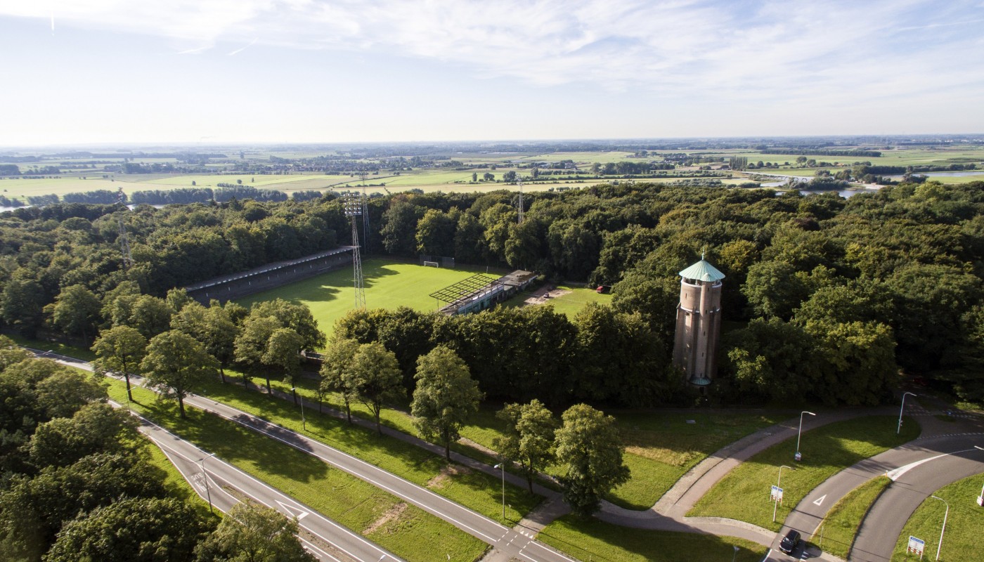 Luchtfoto De Wageningse Berg